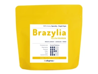 Brazylia Yellow Bourbon Single Origin 300g kawa ziarnista