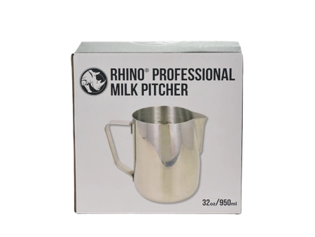 Rhino Stainless Steel Pro Pitcher dzbanek srebrny 950 ml