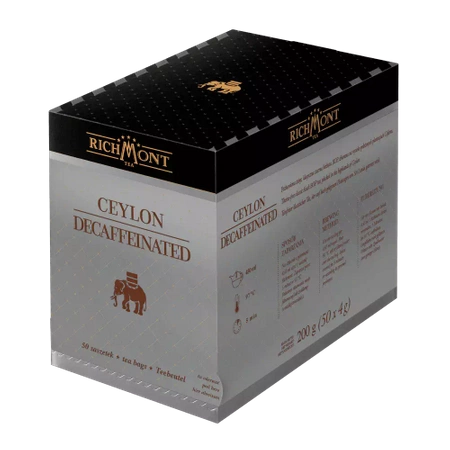 Herbata czarna Richmont Ceylon Decaffeinated saszetka 4 g