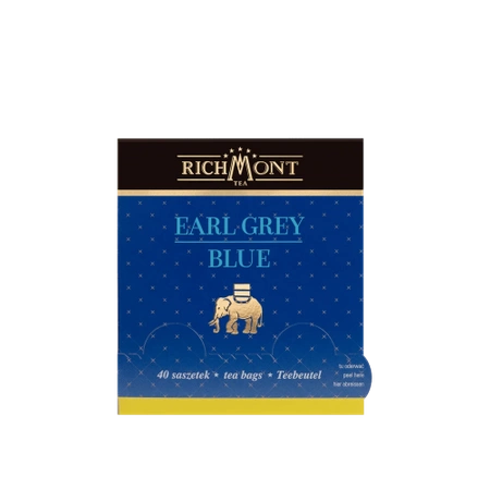 Herbata czarna Richmont Earl Grey Blue 40 saszetek