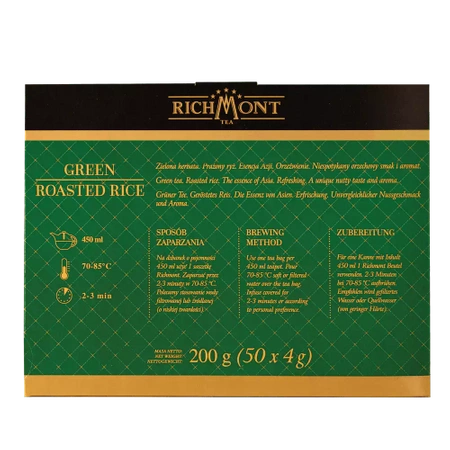 Herbata zielona Richmont Green Roasted Rice saszetka 4 g