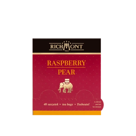 Herbata owocowa Richmont Raspberry Pear 40 saszetek