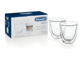 Szklanki DeLonghi do Cappuccino 190ml 2 szt.