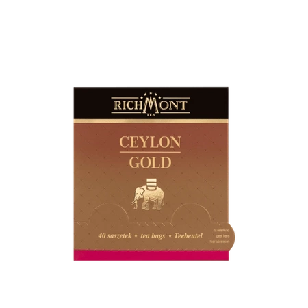 Herbata czarna Richmont Ceylon Gold 40 saszetek